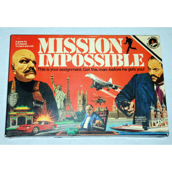 Mission Impossible Board Game by Berwick (1975)