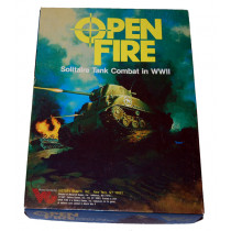 Open Fire - Solitaire Tank Combat in WWII by Victory Games (1988)