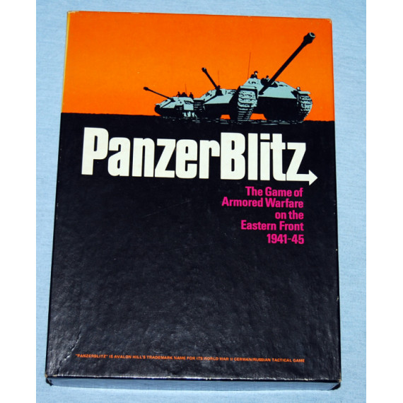 Panzerblitz - Armoured Warfare on the Eastern Front 1941 - 45 Board Game by Avalon Hill (1970)