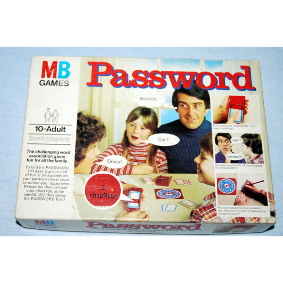 Password Board Game by MB Games (1978)