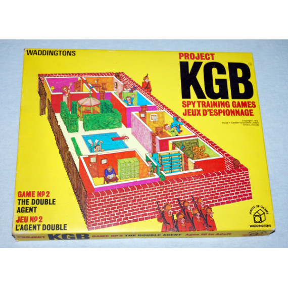 Project KGB - The Double Agent Board Game by Waddingtons (1973)