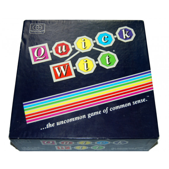Quick Wit Family/Party Board Game by The Games Gang Ltd (1987)