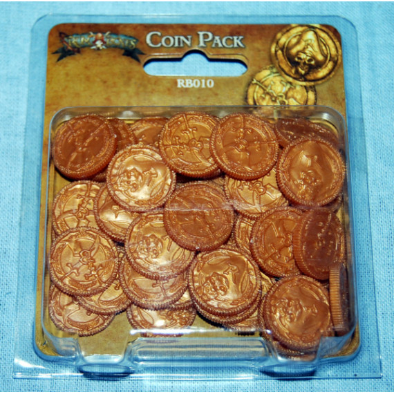 Rum and Bones Accessory - Coin Pack by Cool Mini or Not (2015) New