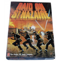 Raid on St Nazaire Board Game by Avalon Hill (1987) Solitaire