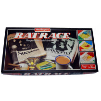 Ratrace - Family Board Game by Waddingtons (1984) Unplayed