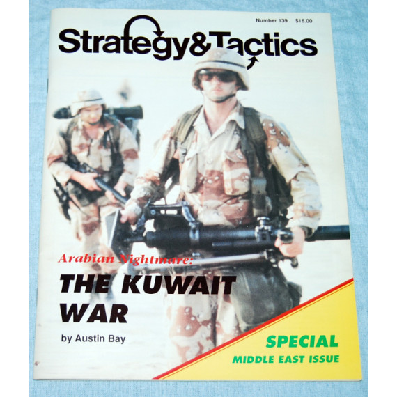 Arabian Nightmare - The Kuwait War Board Game by 3W (1990) Unplayed
