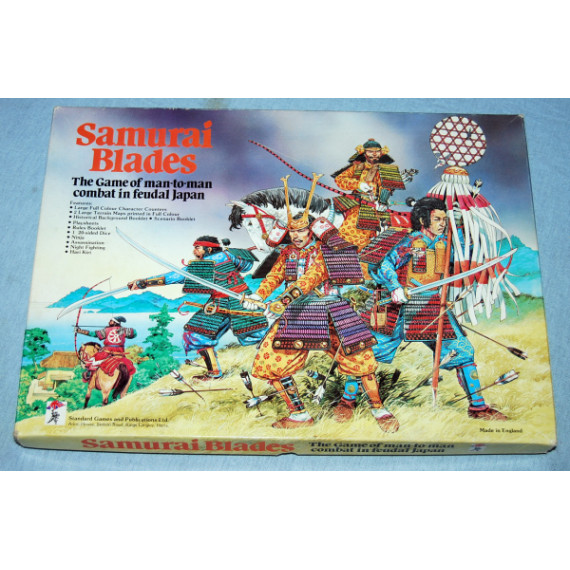 Samurai Blades - The Game of Man to Man Combat in Feudal Japan by Standard Games (1984 ) Unplayed