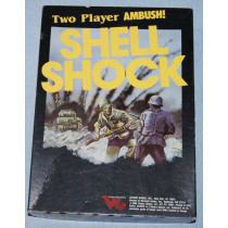 Shell Shock - Two Player "Ambush"  WW2 Board Game by Victory Games (1990) Unplayed