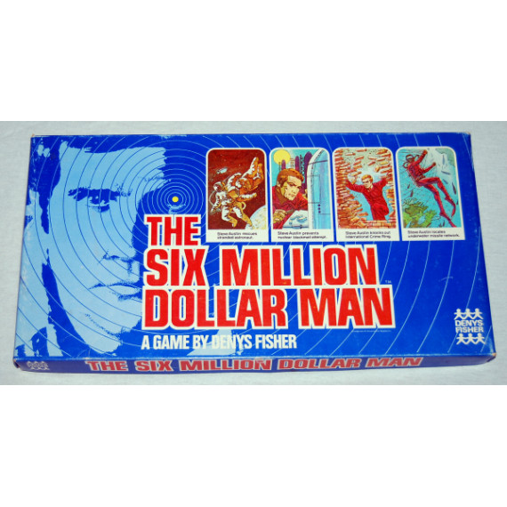 The Six Million Dollar Man by Denys Fisher (1975)