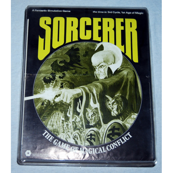 Sorcerer - The Game of Magical Conflict Board Game by SPI (1975)