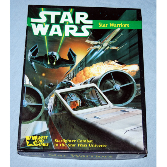 Star Wars Star Warriors Board Game by West End Games (1987) Unplayed