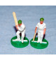 Subbuteo TC-A and TC-B Cricket Fielding Team with Batsmen - Australia (1960's)