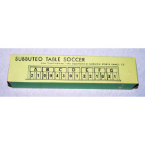 Subbuteo Accessory - Half Time Scoreboard Ref C111 by Subbuteo (1968)