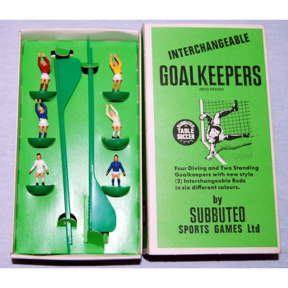 Interchangeable Goalkeepers C133 by Subbuteo (1973)