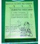 Match Score Recorder Set Z Subbuteo Accessory (1969)