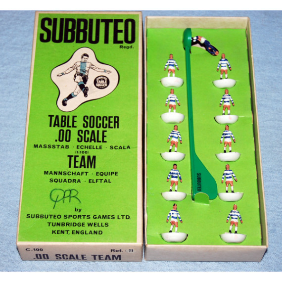 Queens Park Rangers (QPR) Ref 011 Subbuteo Heavyweight (1975)