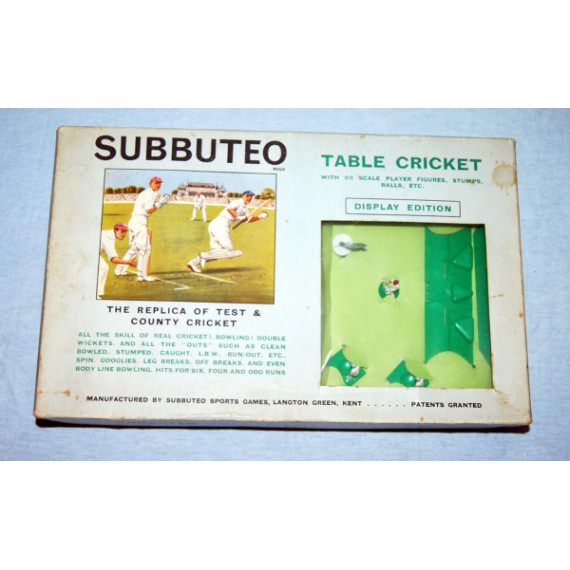 Subbuteo Cricket Display Edition (1968)