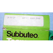 West Ham United Ref 357 Subbuteo Lightweight (1981)