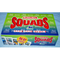 Subbuteo Squads - Sealed Premier League Card Pack Box by Hasbro (1996) New