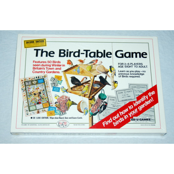 The Bird Table Game Deluxe 2nd Edition by ED-U Games (1985) New