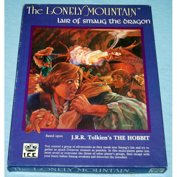 The Lonely Mountain - Fantasy / Adventure Game by I.C.E (1984) Unplayed