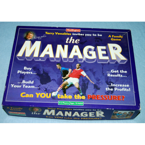 Terry Venables - The Manager Board Game by Waddingtons (1996)