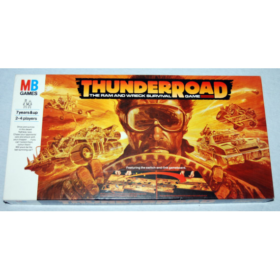 Thunder Road - The Ram and Wreck Survival Game by MB Games (1986) Unplayed