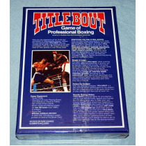 Title Bout - Boxing Board Game by Avalon Hill (1981) New