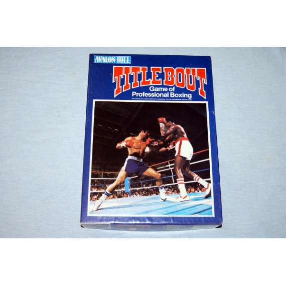 Title Bout - Boxing Board Game by Avalon Hill (1981) Unplayed