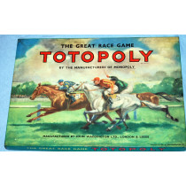 Totopoly - The Great Horse Racing Board Game by Waddingtons (1960's) Unplayed