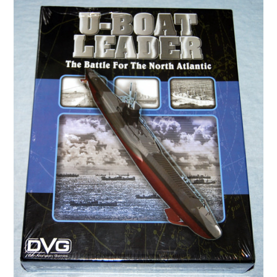 U-Boat Leader -Solitaire Board Game by DVG (2011) New