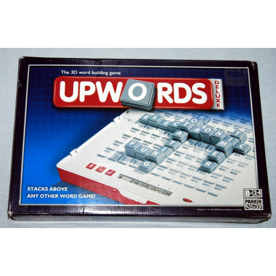 Upwords Deluxe - Word Board Game by Parker (2007)