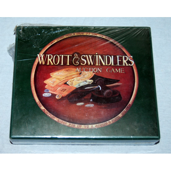 Wrott and Swindlers Auction Game by Ludis (1995) New
