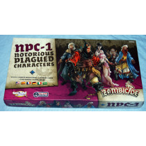 Zombicide Black Plague Expansion - NPC-1 Notorious Plagued Characters (2016) As New